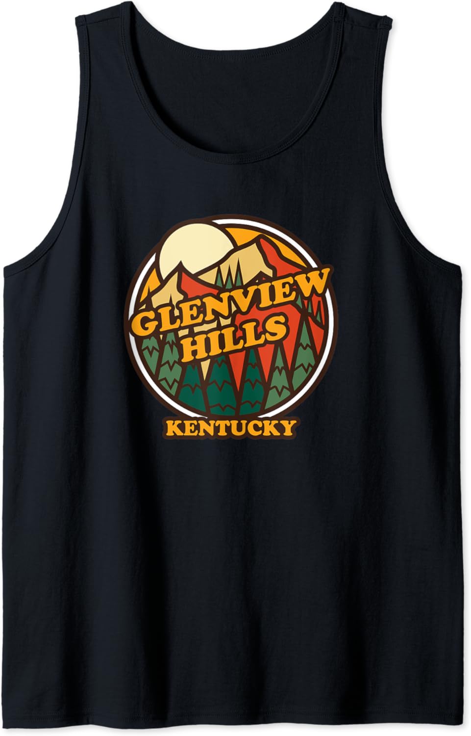 Vintage Glenview Hills Kentucky Mountain Hiking Souvenir